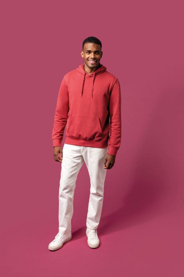 Sweat-shirt écoresponsable à capuche homme – Image 5