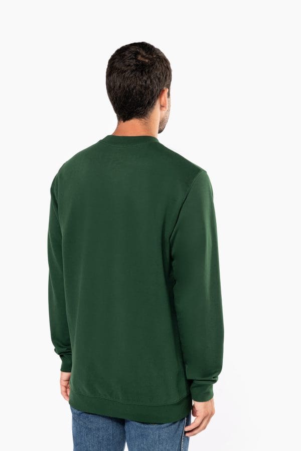 Sweat-shirt recyclé col rond unisexe – Image 4