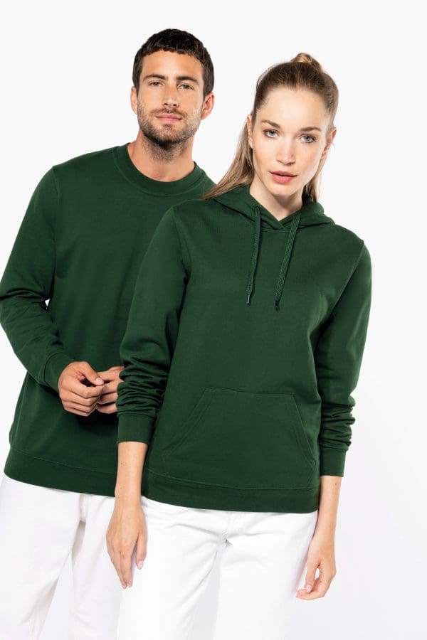 Sweat-shirt recyclé à capuche unisexe – Image 24