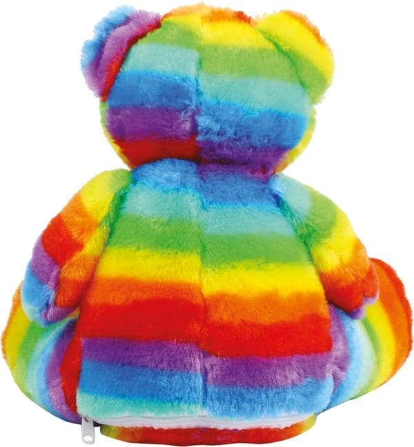 Peluche zippée Ours multicolore – Image 5