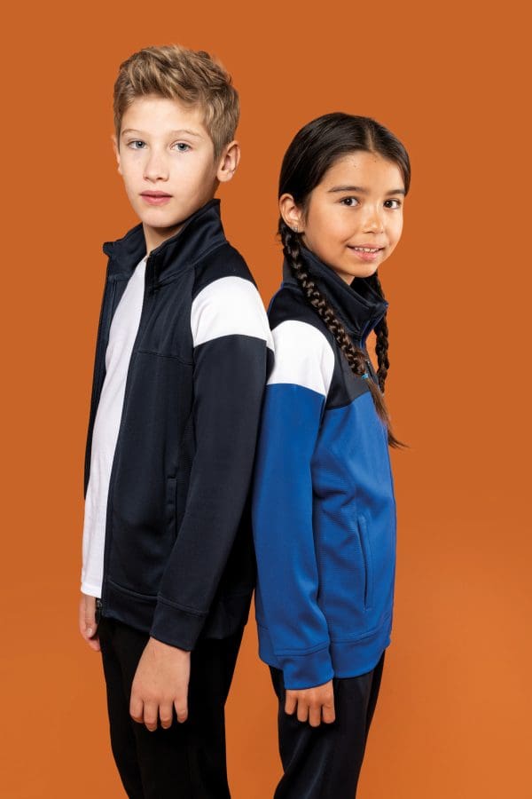 Veste de survêtement zippée enfant – Image 6