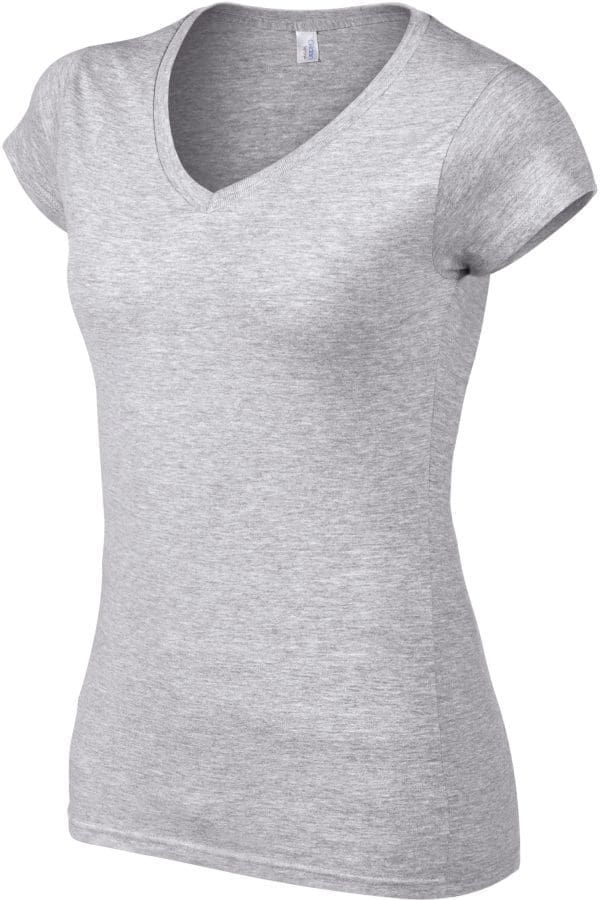 T-shirt femme col v Softstyle – Image 73