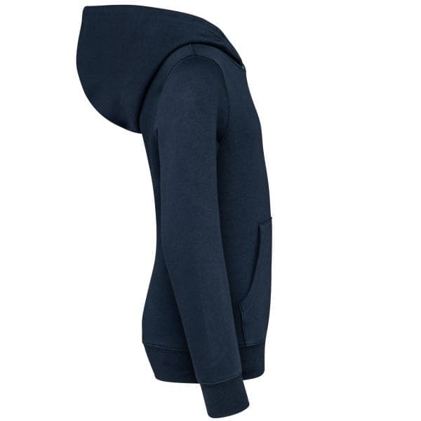 Sweat-shirt à capuche contrastée à motifs enfant unisexe – Image 29