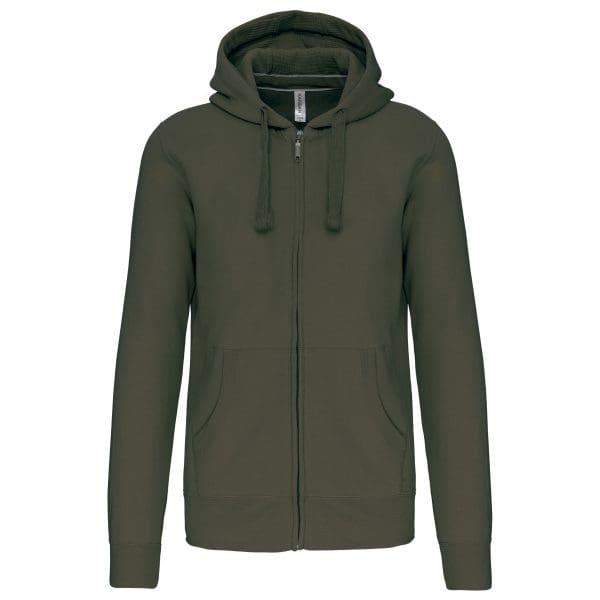 Sweat-shirt zippé capuche homme – Image 58