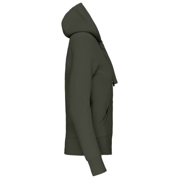 Sweat-shirt zippé capuche femme – Image 46
