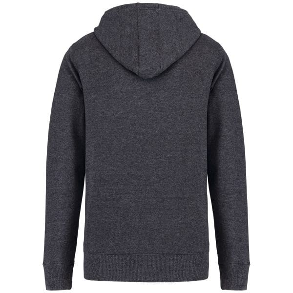 Sweat-shirt écoresponsable zippé à capuche recyclé unisexe – Image 91
