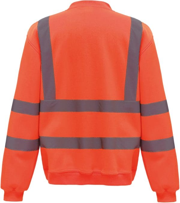 Sweat-shirt haute visibilité col rond – Image 69