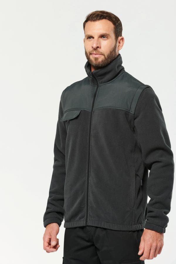 Veste polaire manches amovibles homme – Image 4