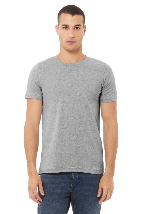 T-shirt homme col rond Heather