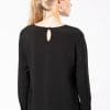 Blouse crêpe manches longues femme – Image 3