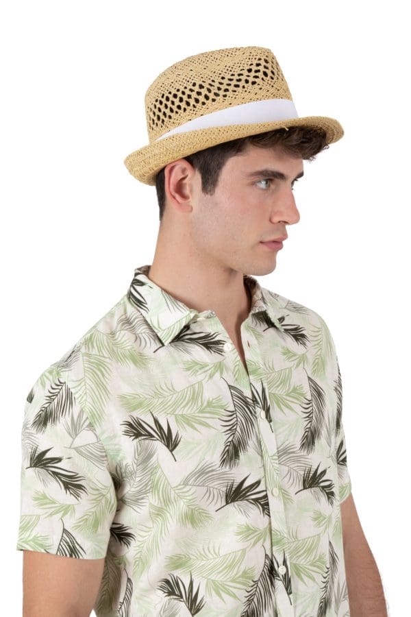 Chapeau de paille style Panama – Image 4