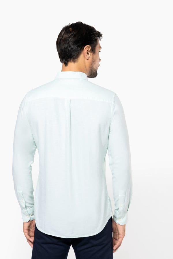 Chemise Oxford manches longues homme – Image 3