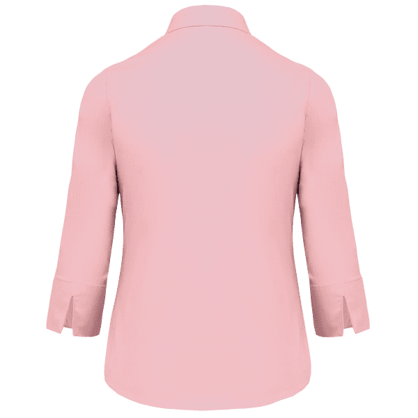 Chemise popeline polycoton manches 3/4 entretien facile femme – Image 353