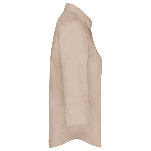 Chemise popeline polycoton manches 3/4 entretien facile femme – Image 226