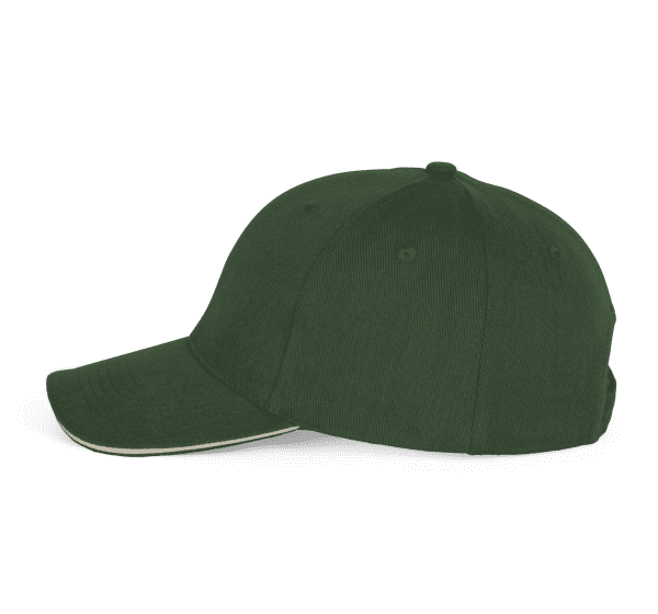 Casquette avec sandwich contrasté - 6 panneaux – Image 13