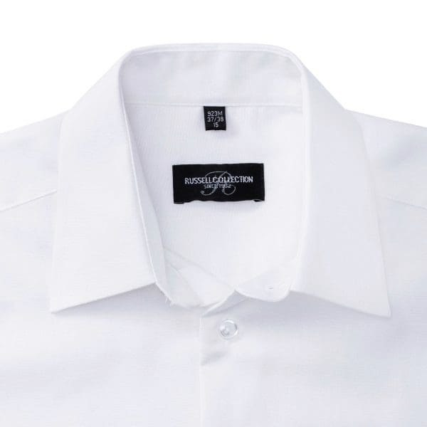 Chemise oxford cintrée manches courtes homme – Image 7