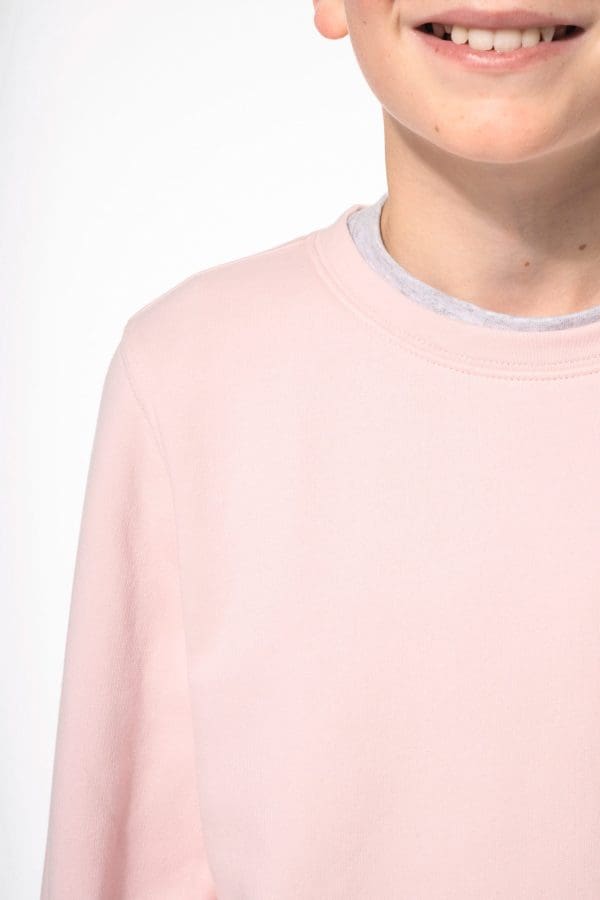 Sweat-shirt écoresponsable col rond enfant – Image 418