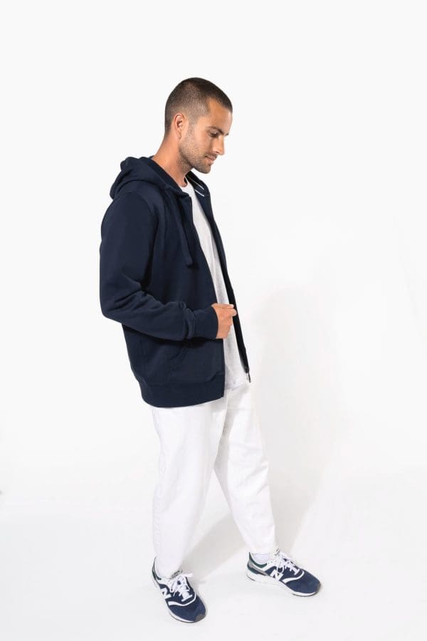 Sweat-shirt zippé capuche homme – Image 460