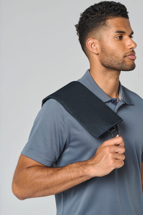 Serviette de golf nid d'abeille