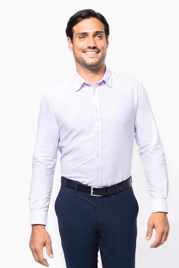 Chemise Oxford manches longues homme – Image 132