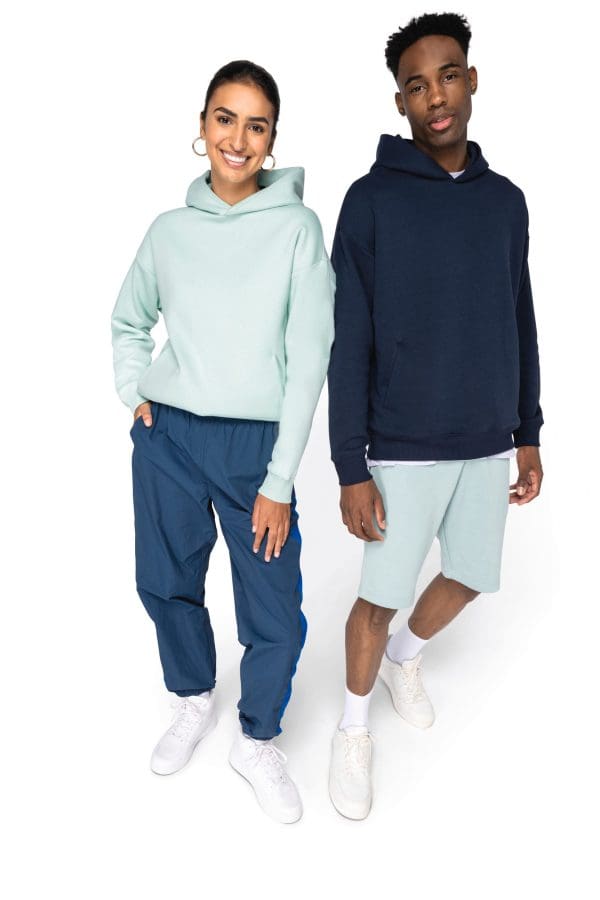 Sweat-shirt écoresponsable à capuche oversize unisexe – Image 1096