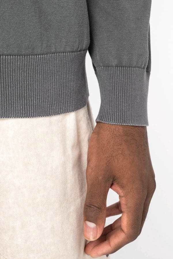 Pull écoresponsable délavé à col rond homme – Image 218