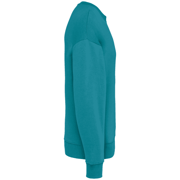 Sweat-shirt écoresponsable à col rond oversize unisexe – Image 1019