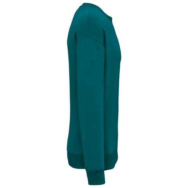 Sweat-shirt écoresponsable à col rond oversize unisexe – Image 1195