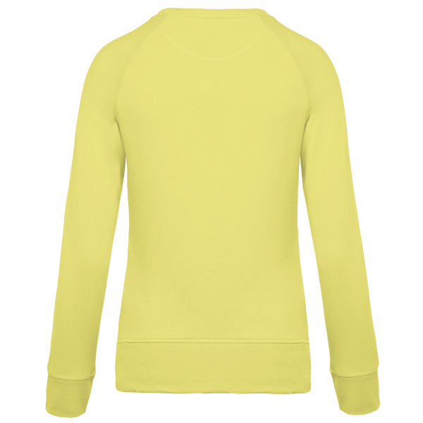 Sweat-shirt Bio col rond manches raglan femme – Image 1492