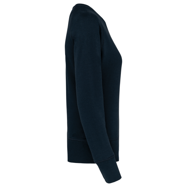Sweat-shirt Bio col rond manches raglan femme – Image 1517