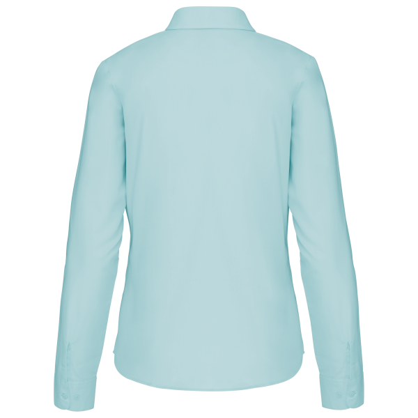 Chemise popeline polycoton entretien facile femme – Image 1156
