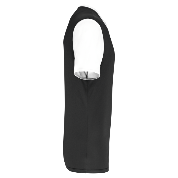 Maillot manches courtes bicolore unisexe – Image 511